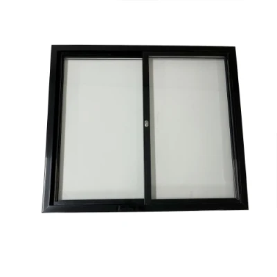 Porta scorrevole in vetro per frigorifero con doppia vetrina in vetro temperato da 4 mm